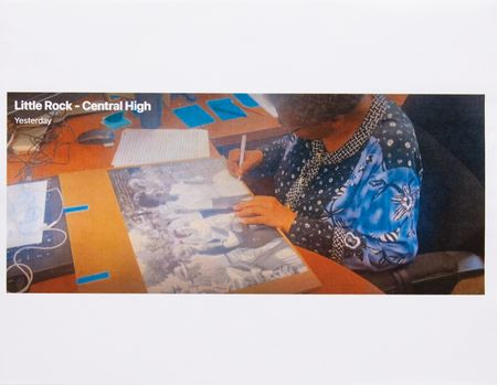 Lot #175 Little Rock Nine: Elizabeth Eckford Signed Oversized Photograph with Handwritten Essay - Image 2