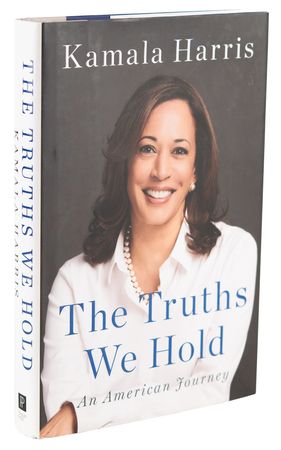 Lot #76 Kamala Harris and Doug Emhoff Signed Book - The Truths We Hold - Image 3