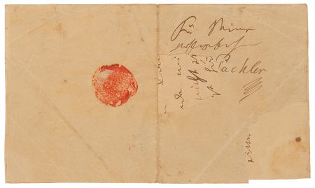 Lot #541 Ludwig van Beethoven Autograph Letter Signed to the Brother-in-Law of Pianist Marie Pachler - Image 4