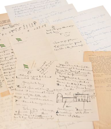 Lot #517 Ernest Hemingway (4) Letters on Drinking,