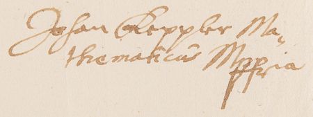 Lot #188 Johannes Kepler Rare Autograph Document Signed - Image 2