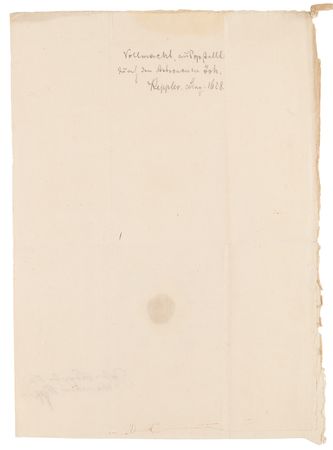 Lot #188 Johannes Kepler Rare Autograph Document Signed - Image 5