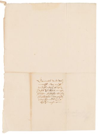 Lot #188 Johannes Kepler Rare Autograph Document Signed - Image 4