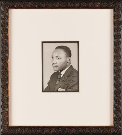 Lot #174 Martin Luther King, Jr. Rare Signed Photograph - Image 2