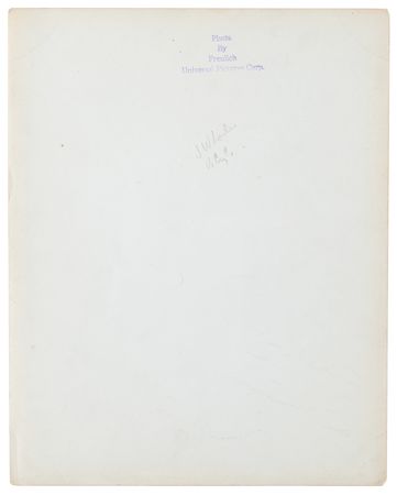 Lot #734 James Whale Virtually Nonexistent Signed Photograph with 