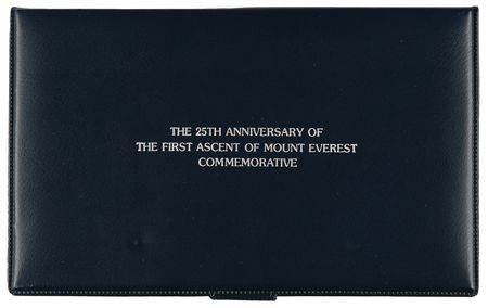 Lot #253 Edmund Hillary and Tenzing Norgay Signed Commemorative Cover - Image 3