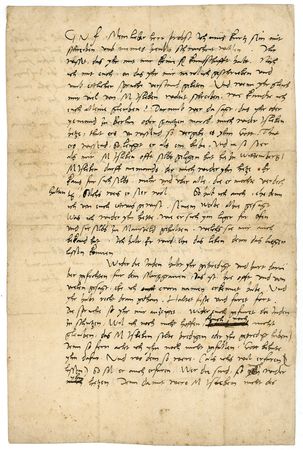 Lot #171 Martin Luther Autograph Letter Signed: 