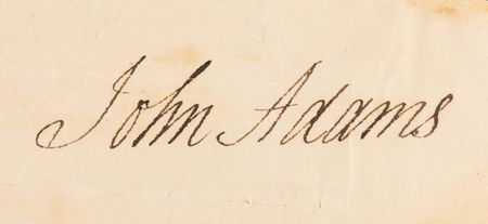 Lot #2 John Adams Document Signed as President - Four-Language Passport for the Ship Minerva - Image 3