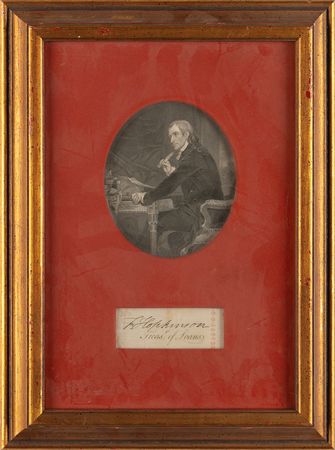 Lot #140 Francis Hopkinson Signature - Image 1