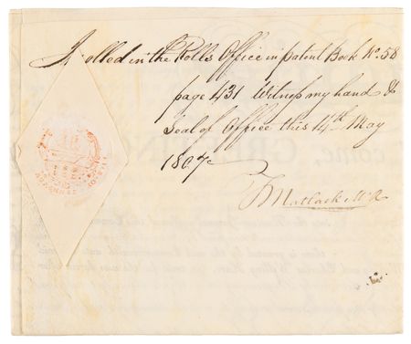 Lot #282 Thomas McKean Document Signed - Image 2