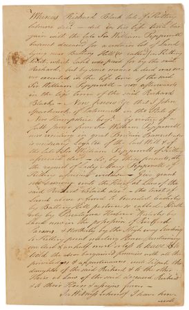 Lot #149 William Whipple Autograph Document Signed - Image 1