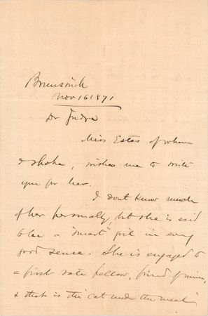 Lot #351 Joshua Lawrence Chamberlain (3) Autograph Letters Signed - Image 2