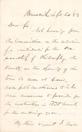 Lot #351 Joshua Lawrence Chamberlain (3) Autograph Letters Signed - Image 4