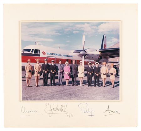 Lot #307 Queen Elizabeth II, King Charles III, and