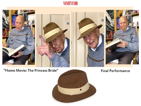 Lot #936 Carl Reiner's Screen-Worn Hat from His Last Performance, a Reading of The Princess Bride - Image 2