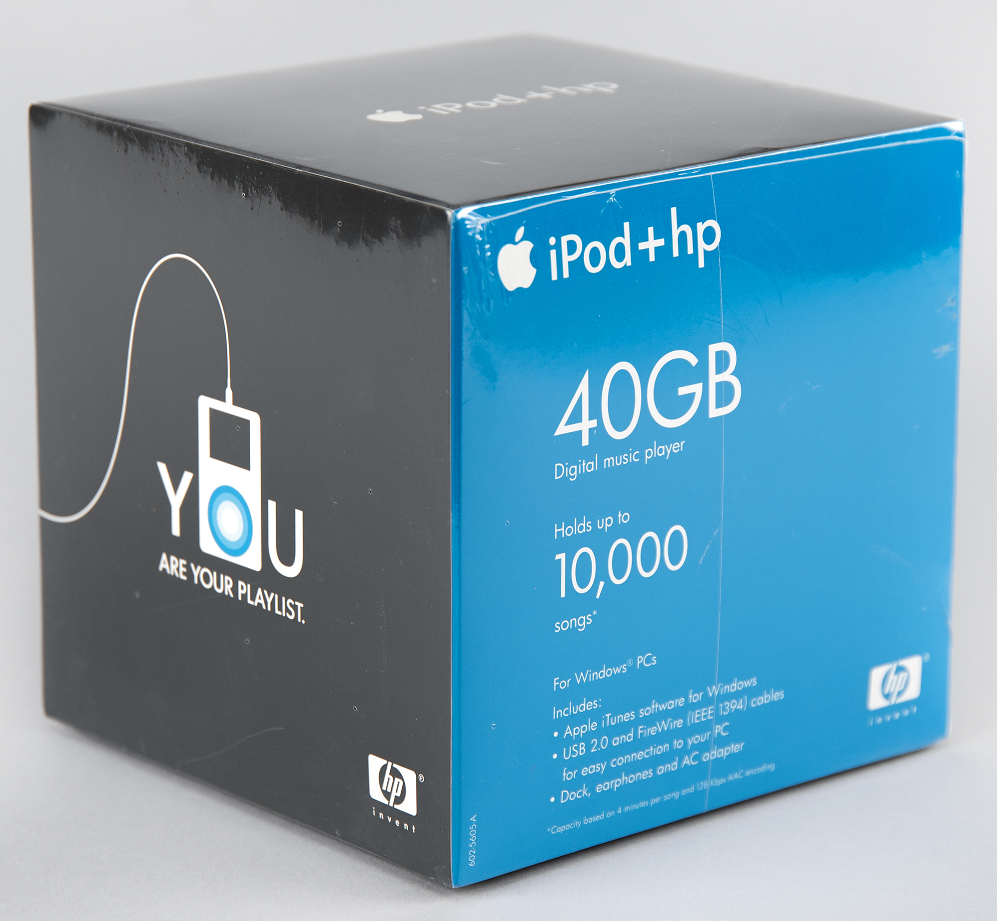 iPod 40GB 未開封品 Apple iPod+HP (4th Generation, Sealed - 40GB) | RR Auction