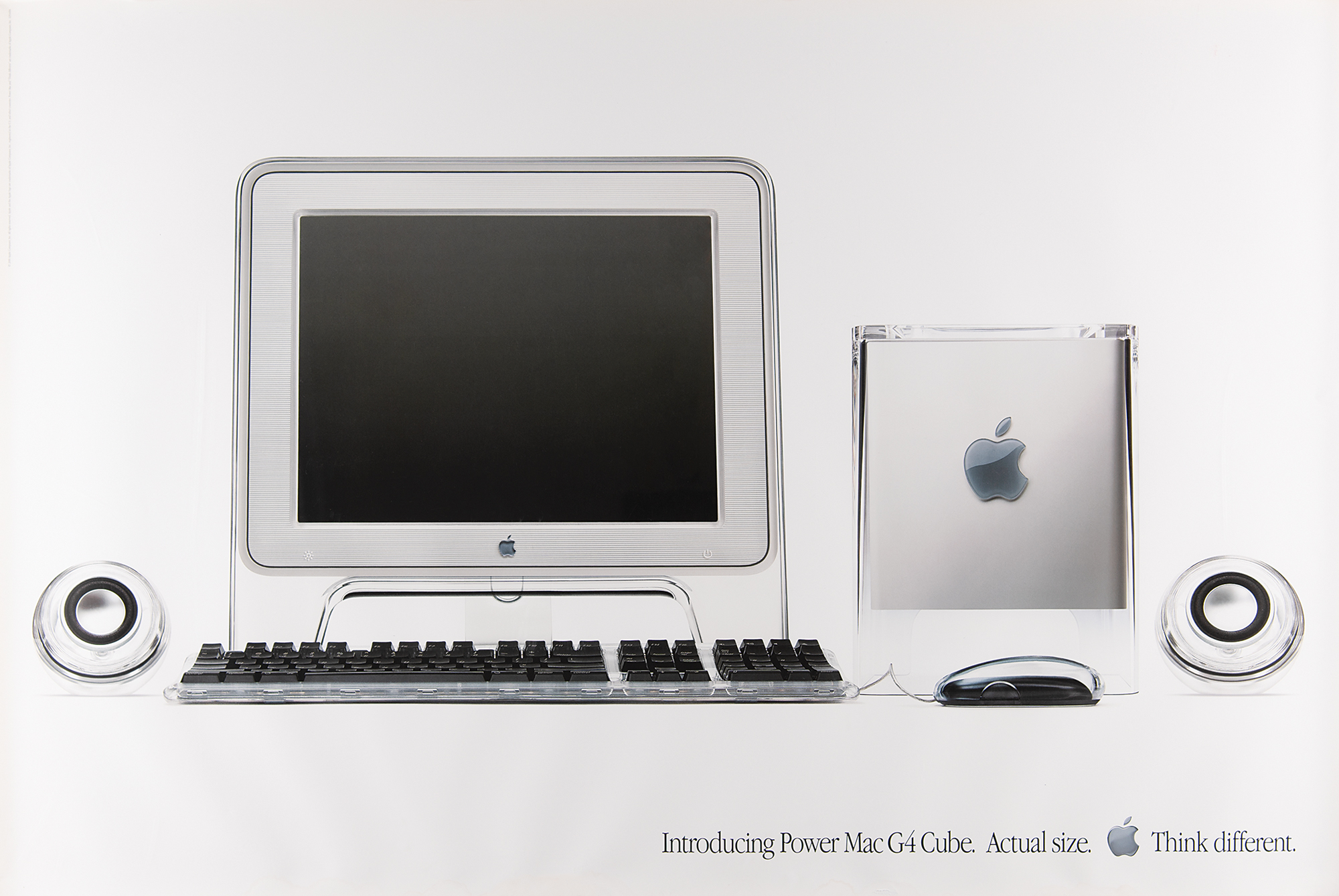 Apple Power Mac G4 and G4 Cube (2) Posters | RR Auction
