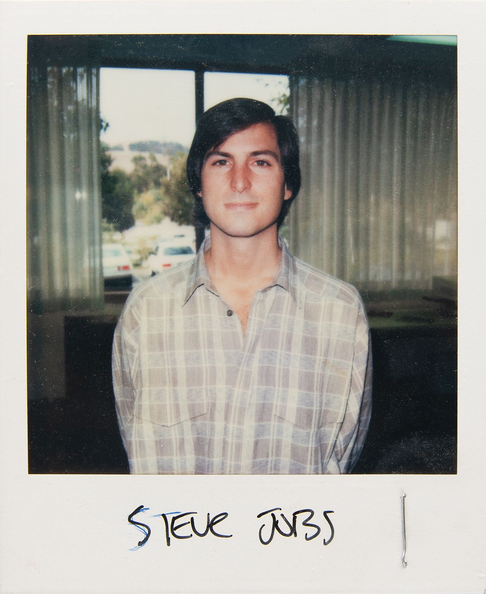 非売品 NeXT computer スティーブ・ジョブズ Apple ピンバッジ Steve Jobs Original NeXT I.D. Badge Photograph with (8