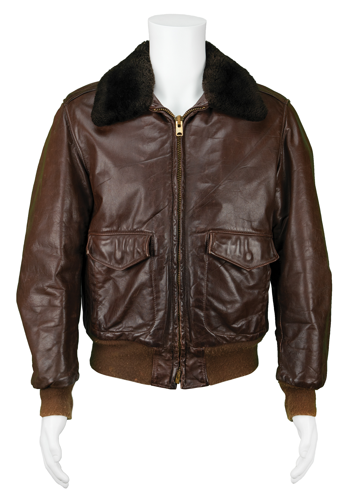 Steve Jobs 'Middle Finger to IBM' Leather Bomber Jacket | RR