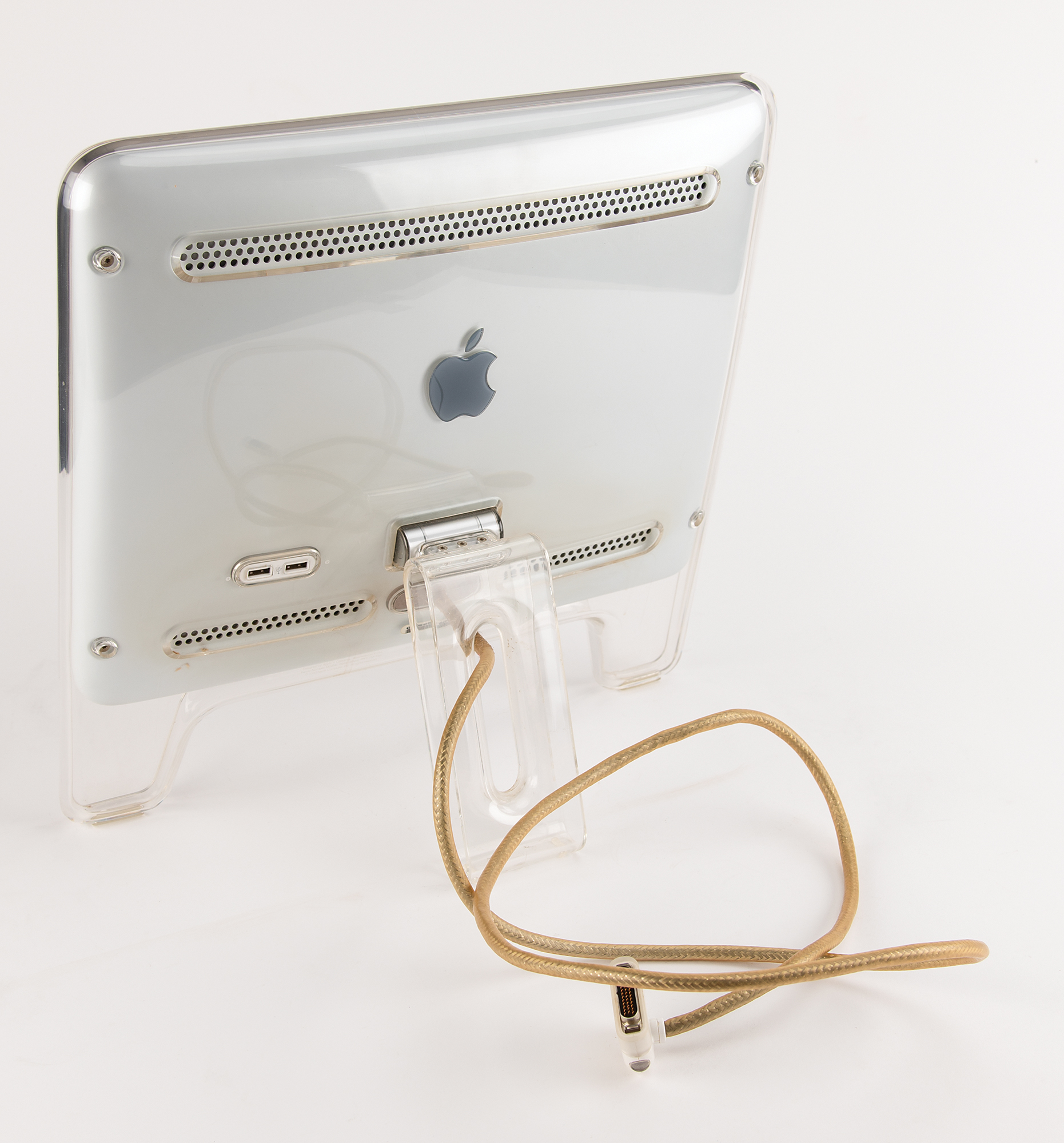 Apple Power Mac G4 Cube Desktop Computer and Apple Studio