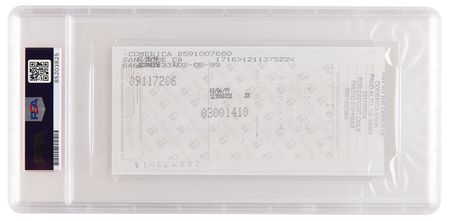 Lot #4240 Google: Sergey Brin Signed Check for 