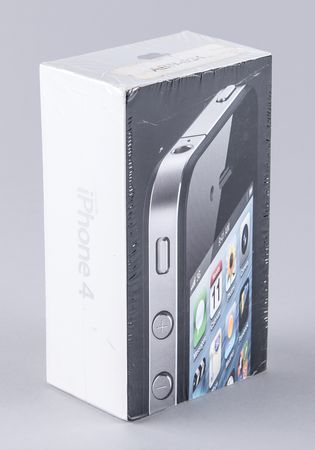 Lot #4213 Apple iPhone 4 (4th Generation, Sealed - 8GB) Black Version - Image 1