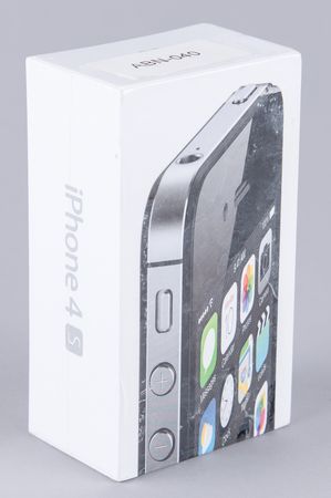 Lot #4215 Apple iPhone 4s (5th Generation, Sealed - 8GB) Black Version - Image 1