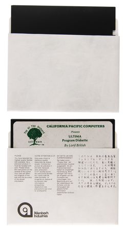 Lot #4274 Richard Garriott: Ultima Fantasy Role-Playing Game for Apple II, with Original Manual and Packaging - Image 3