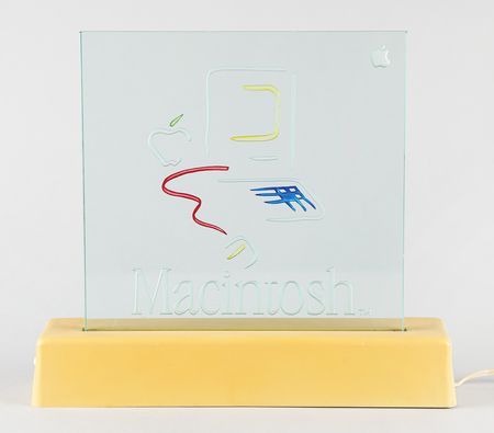 Lot #4144 Apple Macintosh 'Picasso' Dealer Sign - Image 2