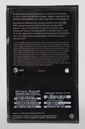 Lot #4210 Apple iPhone (First Generation, Sealed 8GB) - Image 3