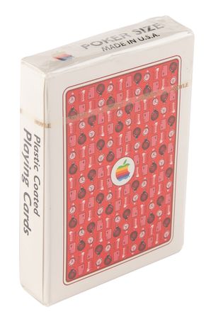 Lot #4142 Apple Computer Playing Card Pack (Factory-Sealed) - Image 1