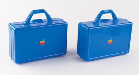 Lot #4156 Apple Computer (2) Coloring Kits with Crayons and Puzzle - Image 2