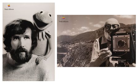 Lot #4176 Apple: Ansel Adams and Jim Henson 'Think