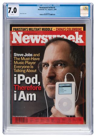 Lot #4017 Steve Jobs: Newsweek Magazine from
