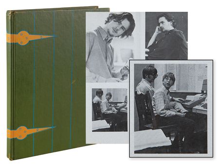 Lot #4251 Bill Gates and Paul Allen 1970 Lakeside