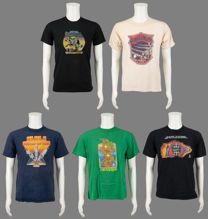 Lot #4277 Classic Arcade and Pinball T-Shirts (5)