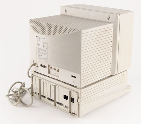 Lot #4058 Apple IIGS 'Woz Edition' Computer with Monitor, Keyboard, Mouse, External Drives, and Manuals - Image 7