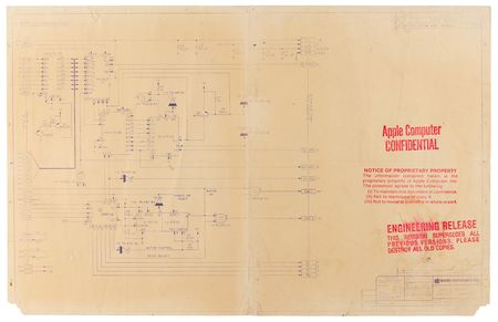 Lot #4034 Apple Disk II Interface Circuit