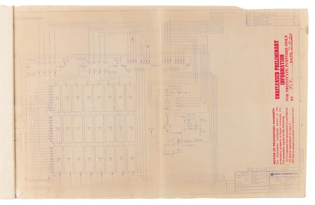 Lot #4039 Apple II Main Logic PCB Schematic (Unreleased Preliminary Prototype, July 9, 1980) - Image 4