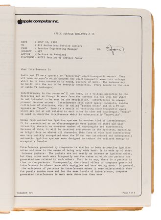 Lot #4036 Apple Service Bulletins (September 1979-July 1983) - Image 4