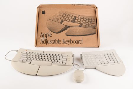 Lot #4068 Apple Adjustable Keyboard with Numeric Keypad - Image 1