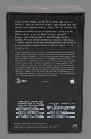 Lot #4211 Apple iPhone - Rare 4GB Model (First Generation, Sealed) - Image 4