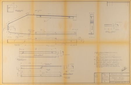 Lot #4028 Ron Wayne's Set of (5) Apple II Cabinet Design Blueprints - Image 4