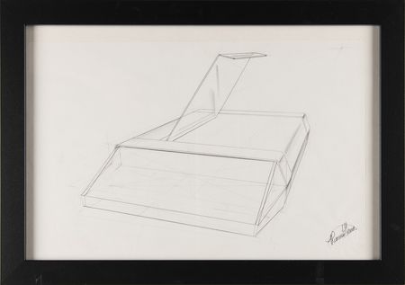 Lot #4029 Ron Wayne's (4) Original Apple II Cabinet Design Sketches - Image 5