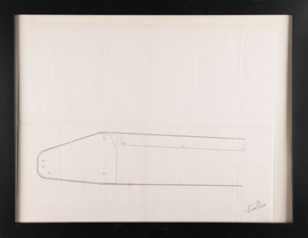 Lot #4030 Ron Wayne's (4) Original Apple II Cabinet Design Sketches - Image 5