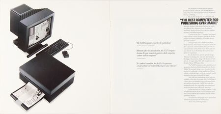 Lot #4064 NeXTcube (3) Promotional Brochures - Image 3