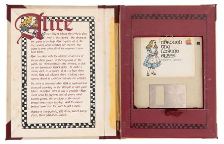 Lot #4133 Through the Looking Glass (Alice) Macintosh Video Game - Image 2