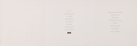 Lot #4086 Steve Jobs 30th Birthday Party Invitation - Image 3