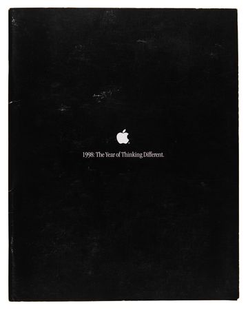 Lot #4089 Apple Computer Limited Edition '1998: The Year of Thinking Different' Booklet - Image 1