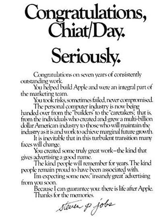 Lot #4085 Apple Computer Wall Street Journal Parody Advertisement - 
